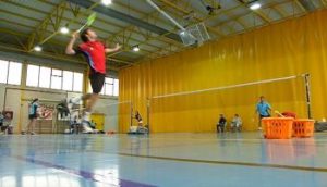 partido badminton