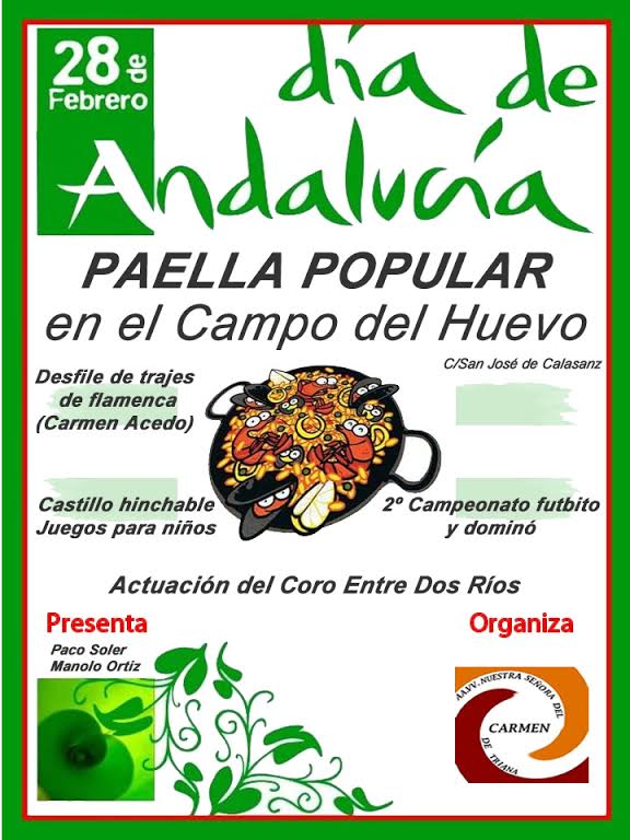Día de Andalucía Bda El Carmen2015