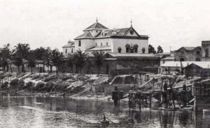 Convento de los Remedios y puerto camaronero