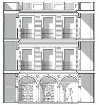 Diseño de Balbontín Arquitectos para la nueva sede de la Fundación.