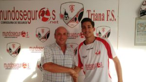 Jorge Arriaza, nuevo refuerzo del Mundoseguros Triana para la temporada 2016/17