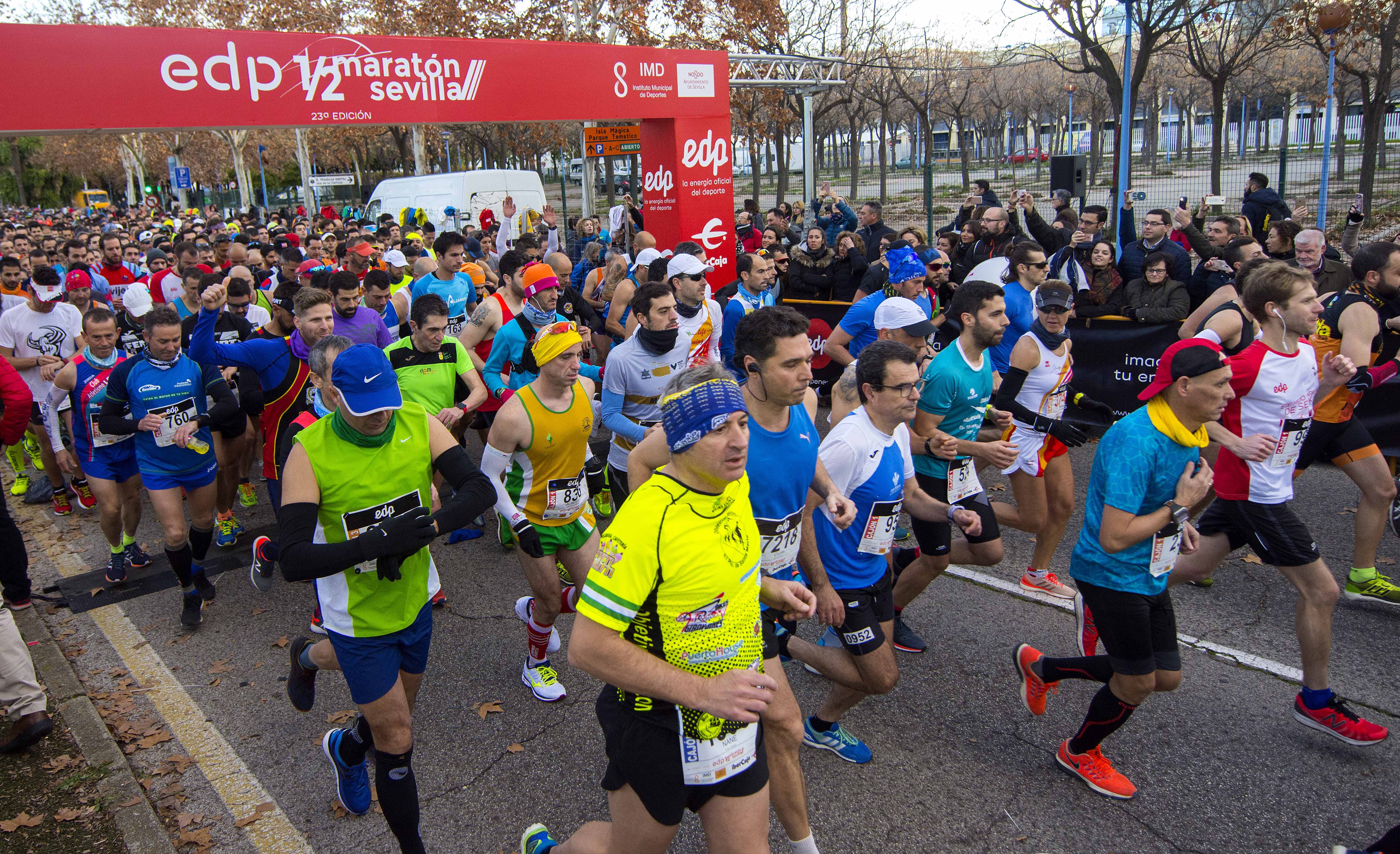 EDP Medio Maraton Sevilla 2018, records