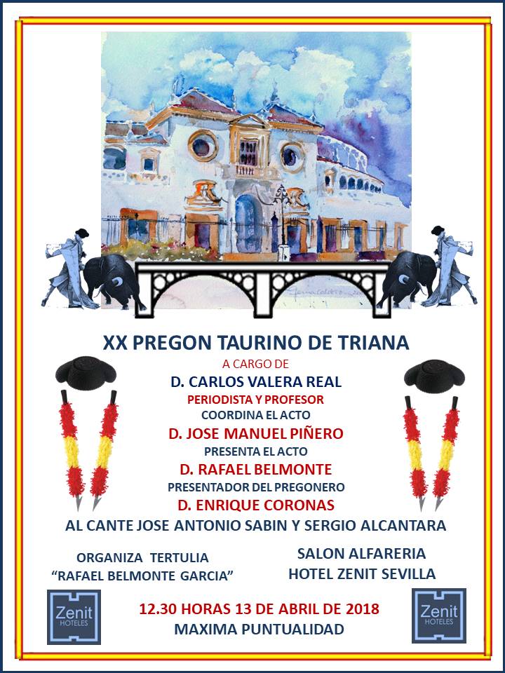 XX Pregón Taurino Triana
