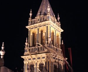 Torre Santa Ana Triana. yugos, campanas