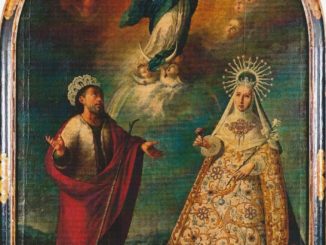 San Joaquín y Santa Ana con la Inmaculada