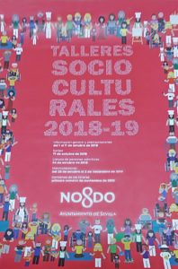 Cartel Talleres Distrito Triana 2018-19