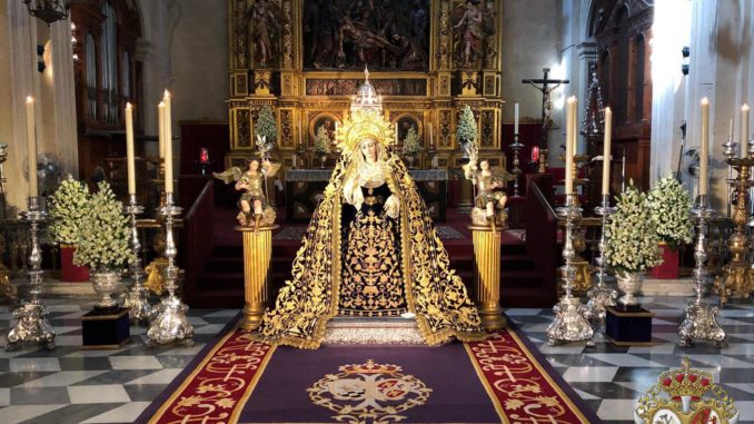 Besamanos, Virgen de la Victoria