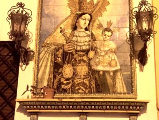 Retablo Virgen del Carmen